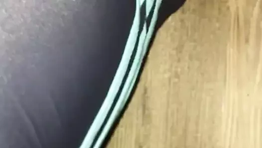 Me in adidas kadın spor mayo açık yeşil çizgili