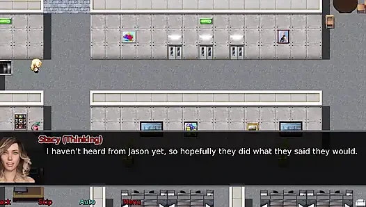 Die büro-ehefrau # 25 - Ein fremder hat ein Foto von Stacy gemacht... Nate, Jessie und Stacy hatten eine 3 sum.