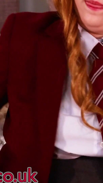 British 18 Year Old Redhead Schoolgirl Fucks Her Tight Cunt | Clip 1