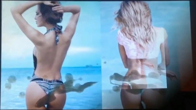 Irina Shayk and Candice Swanepoel cum tribute
