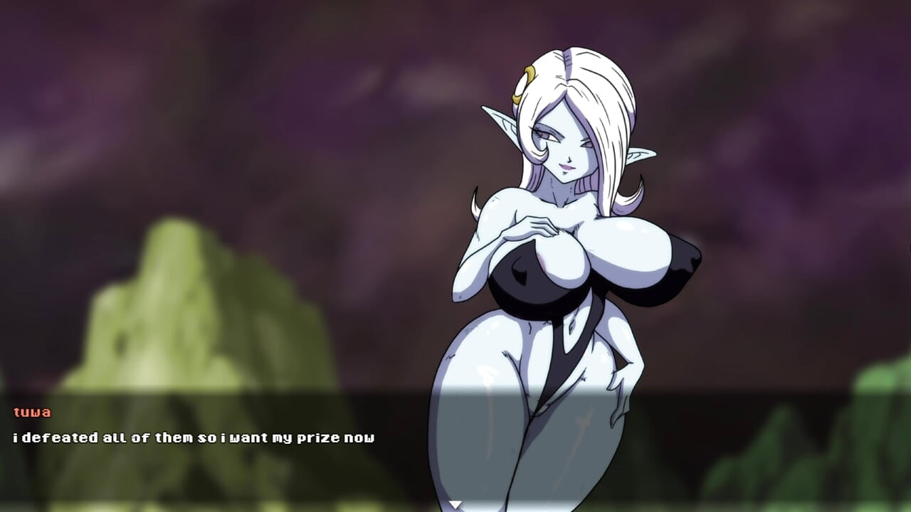 Super slutz tournament 2 - Roshi Fucking the fat ass of Dragon Ball Z villain Towa