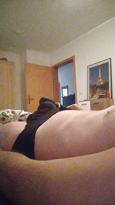 This is the second time I've come hard in my pad, after already having a powerful orgasm in it last night.