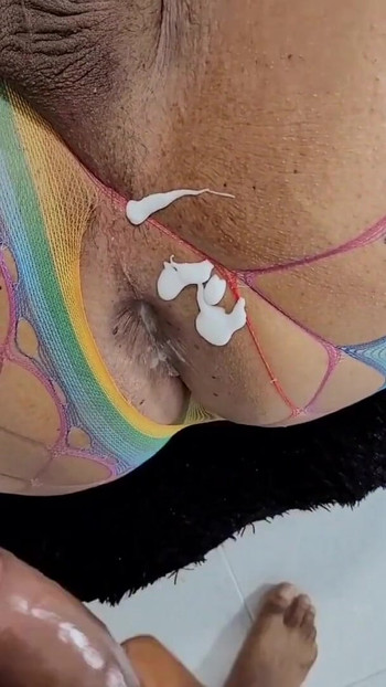 Key moment from "I felt this deep cock in my ass that I also made my sperm vote part 2"