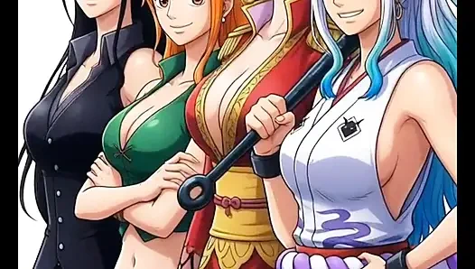Anime-mädchen tanzen