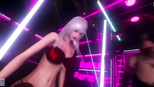 B023 три женщины порют человеческих рабынь в видео от первого лица