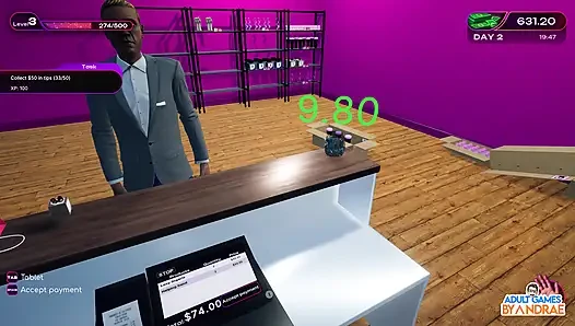 Gameplay simulator toko cinta bagian 1 - memulai bisnis tokoku sendiri
