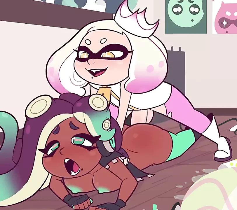 마리나 후타와 섹스하는 Splatoon Pearl 애니메이션