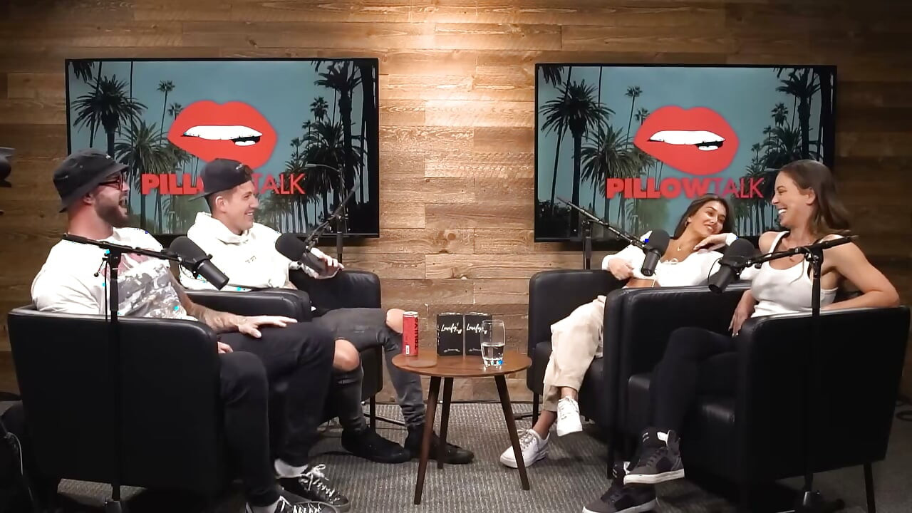 Cherie Deville Hooks up with Sara Rose in Podcast Studio
