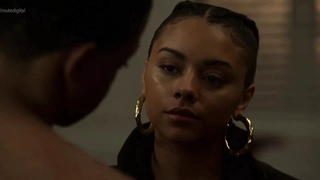 Power Book II Ghost Sex Scenes Melanie Liburd and Paton Ashbrook