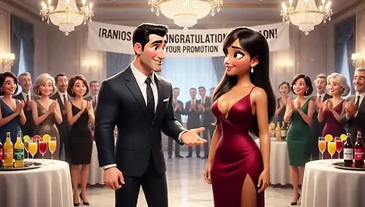 Stepdaughter Becomes the Virgin of the Porn Theater After Forbidden Desire for Stepfather (AI generated)