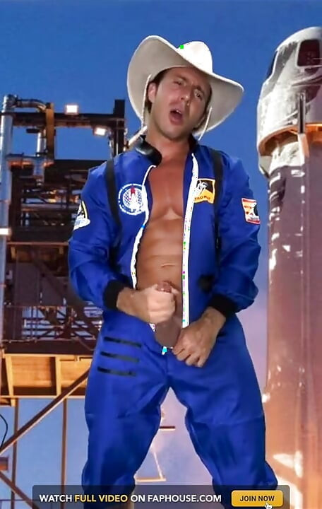Space Suit Jack off
