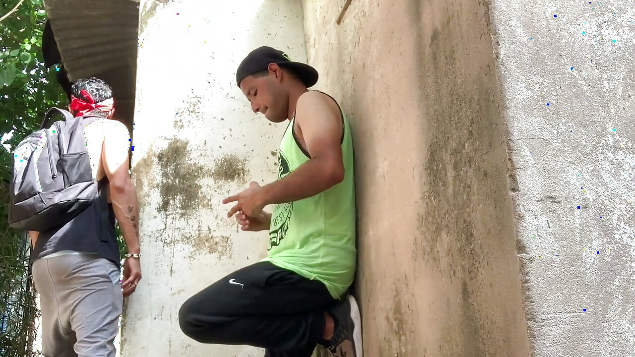 Bareback sex between latino athletes