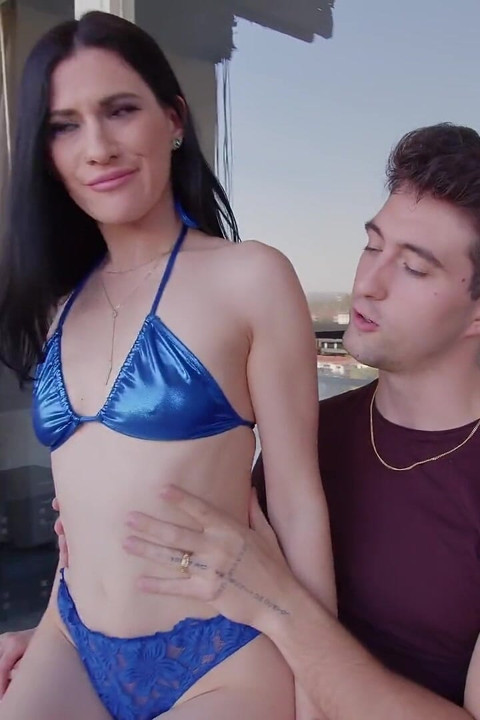 Hope Fontaine Wants to Be Dominated Anally After Gagging on My Huge Cock