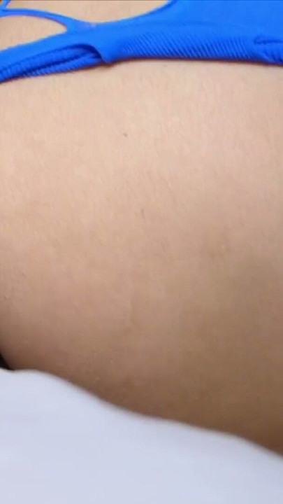 Real orgasm of a cute girl with an innocent asshole | Clip 2