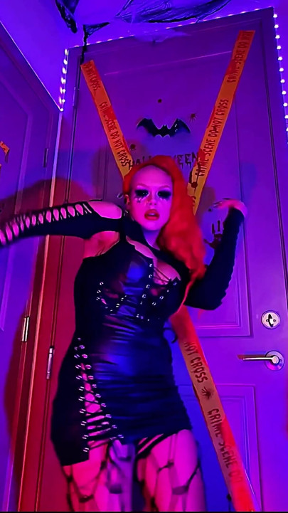 4K Ruined by the Spider Queen Filthy Strip to JOI