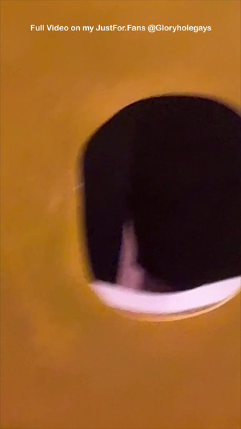 Wet, hard, and intense - the ultimate gloryhole ride