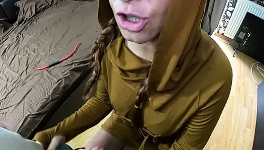 Miss Hood Porno Parody – Naughty Fairytale Fuck, Deepthroat & Double Cum on Cape