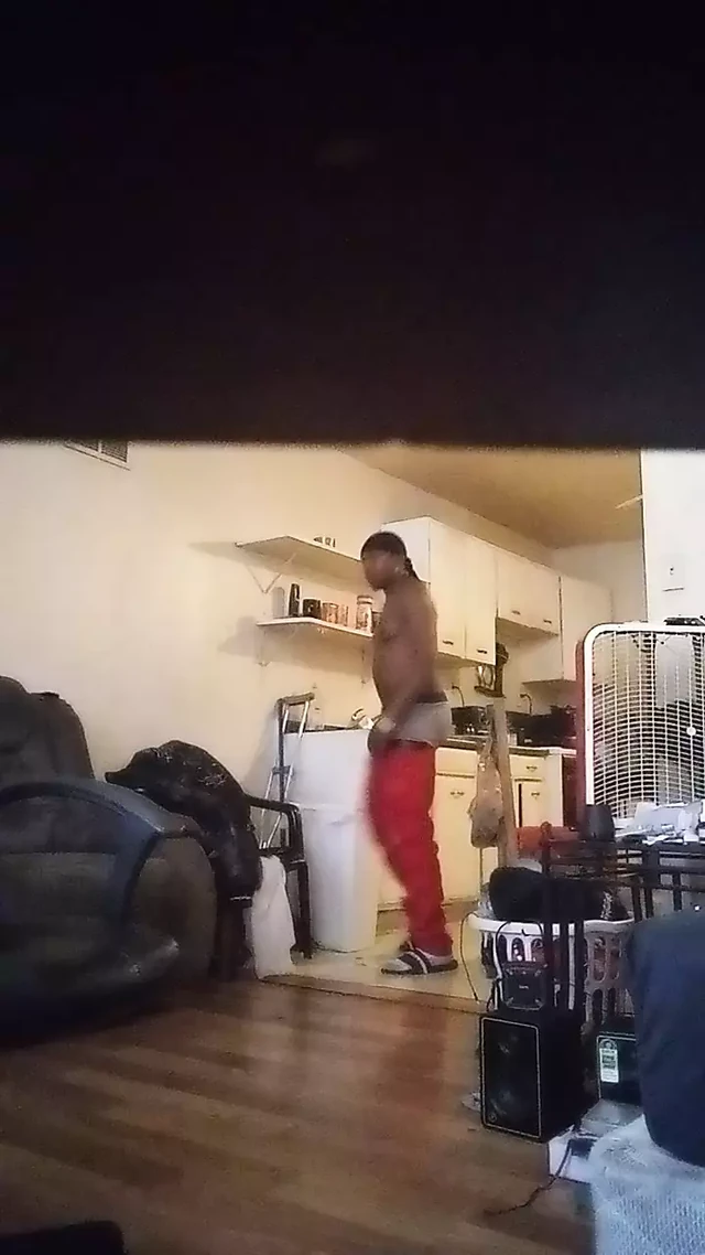 MrAssNdPussyEater stroking my big black beautiful Mandingo cock