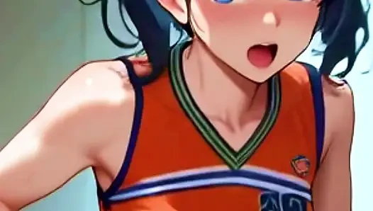 Красивую девушку-эльфу трахают на пляже, у нее огромные сиськи и идеальное тело