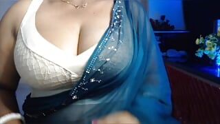 Sexy hot girl's youthful boobs show by opening her bra.