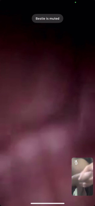 Emotional moment from "Superior university student masturbation with boyfriend on video call"