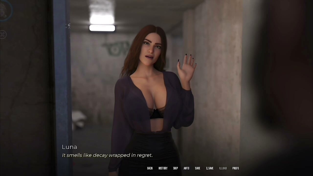 In Security- Luna Cleans Old Pervert Gary’s Apartment