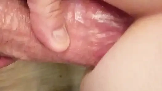Super slutty milf fucks husband in the kitchen