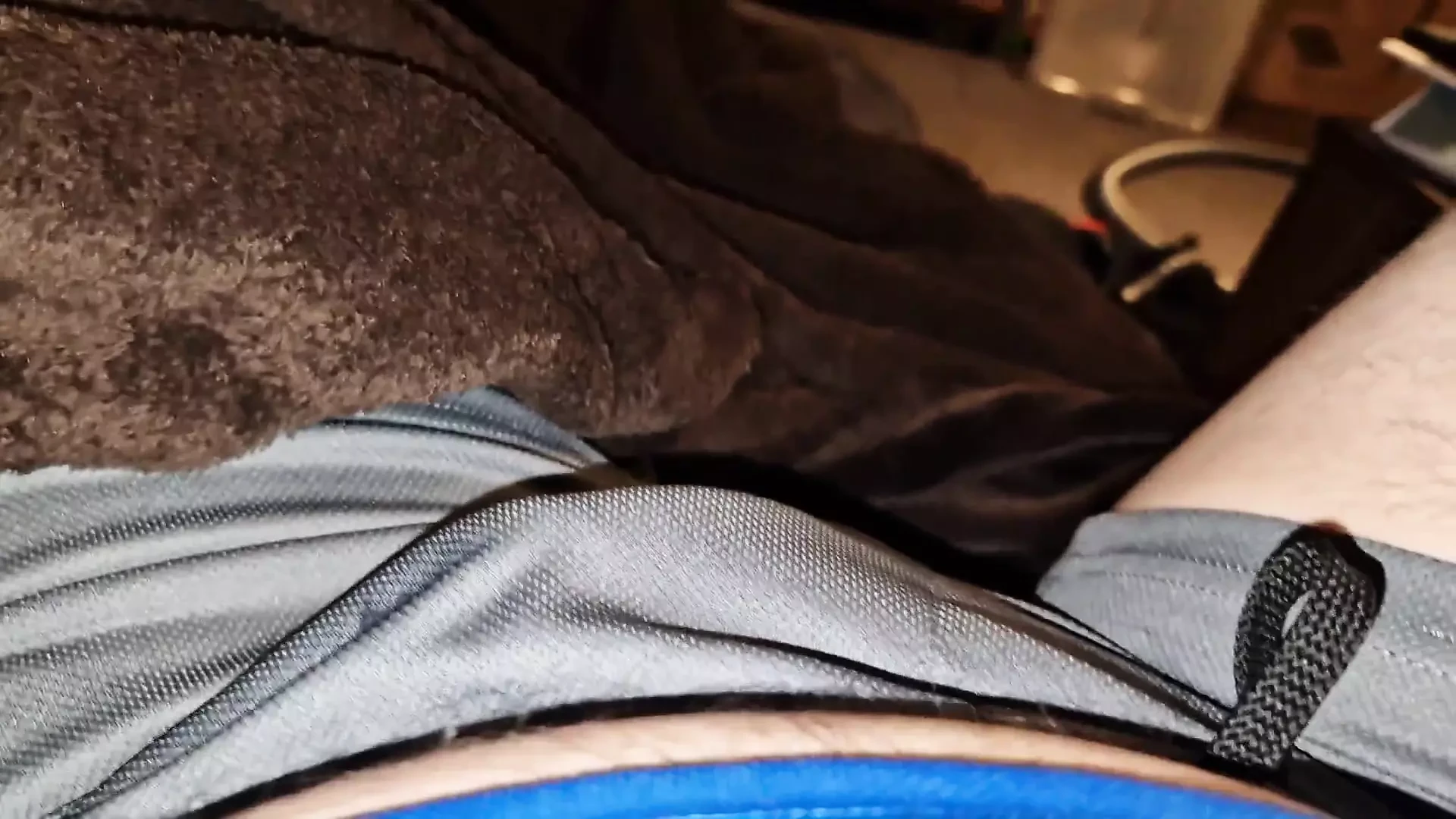 "fucking" My Shorts and Staining Them with Precum, for All of You Bulge Lovers