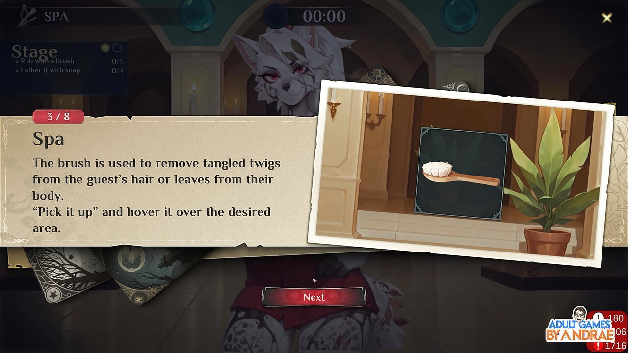 Hotel Tales Gameplay Parte 3 - Ajudando Nikki a organizar as malas e Bathe Griselda, a Caçadora