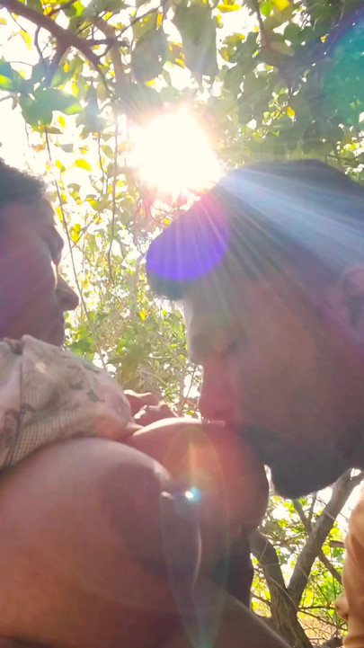 Indian desi bhabhi hot xxx - Both the boy and the girl are newly married and have come to visit the forest.. | Clip 1