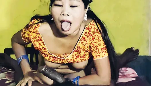 Красивая индийская пара дези