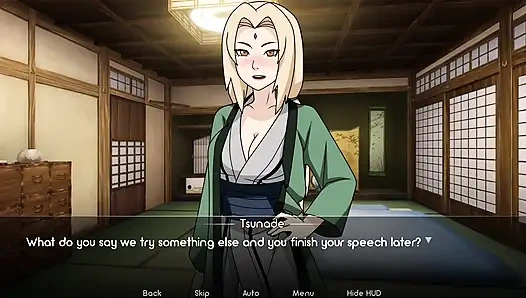Tsunade dientot anal habis-habisan
