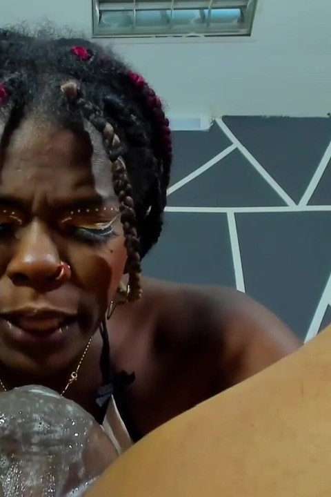 Blowjob Deep Down the Throat