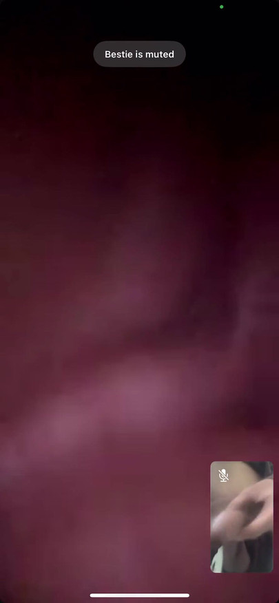 Emotional moment from "Superior university student masturbation with boyfriend on video call"