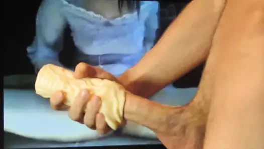 Creampie oyuncakla oynamak