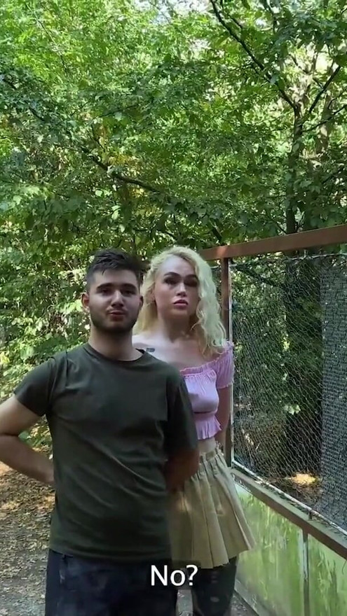 HUNT4K. Blonde was riding Hunter’s cock while her boyfriend was humiliated | Clip 1