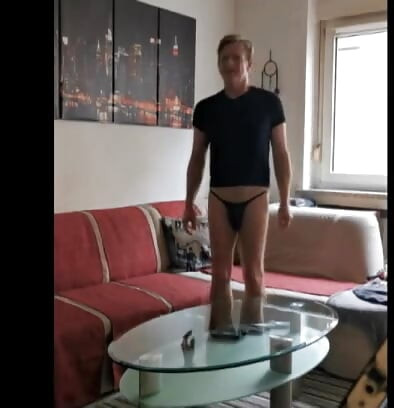She wanted to see my naked ass