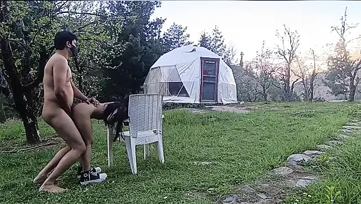 Pahadan ladki ko pahado m nangi kar k motay lund se choda or outdoor sex kia