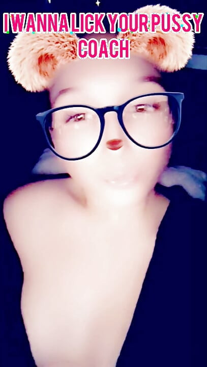 I gave this video to my lesbian 47f gym coach with me playing with my pussy seducing her