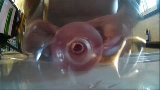 MOANING AND CUMMING IN FLESHLIGHT INTERNAL