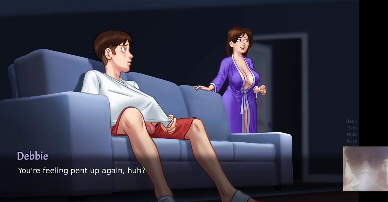 SUMMER TIME SAGA! MILF STEP-MOM HAVE ME BOOBJOB AND THEN I FUCKED HER!