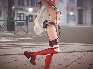 Mmd R-18 - chicas anime sexy bailando (clip 41)