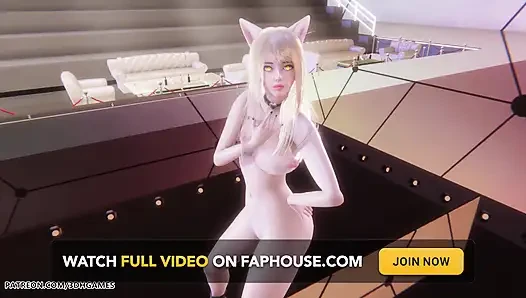 Chung ha - stres - ahri seksi çıplak dans