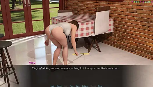 Счастливо после от Escovic Games - жена встречает моего друга с большим черным членом 1