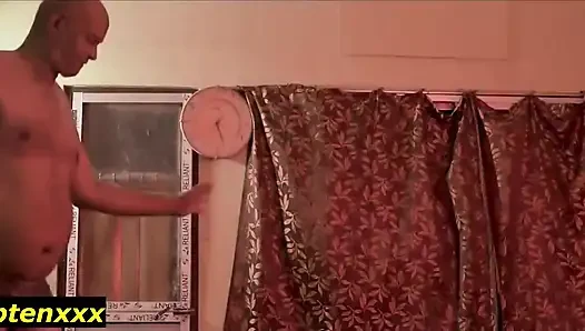 Sasur Bahu Romantic Hot Sex After Home Party! Desi Sasur Bahu Sex