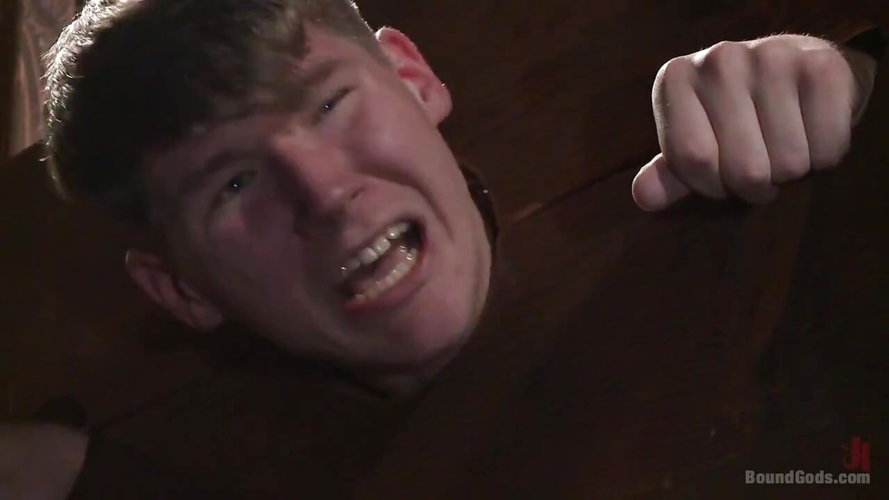 Helpless Boy Beaten Into Submission and Made to Swallow Cum