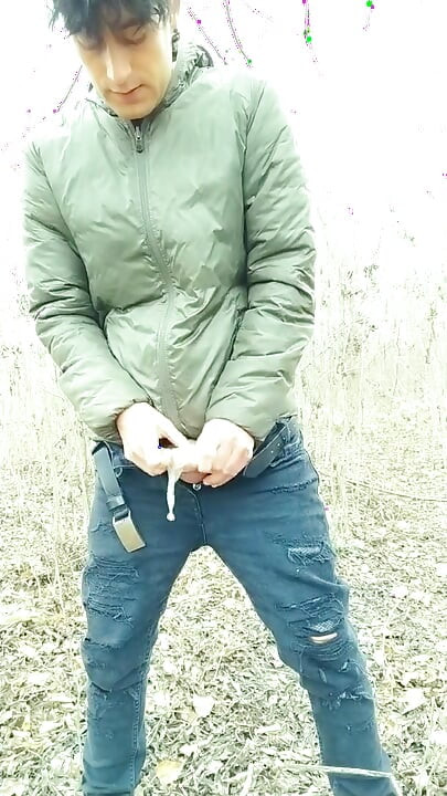 Found Friends Condom - Jerk with Used Condom and Eating Mixed Cum