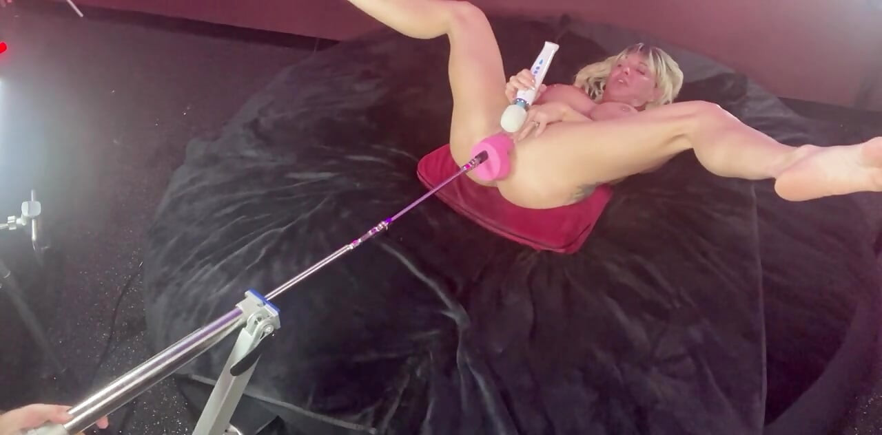 Hot Blonde Gets Pounded in Every Way Possible in her Dungeon