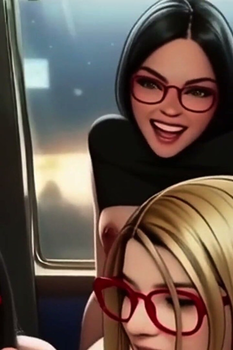 Lin Plays Footsie on the Train 2