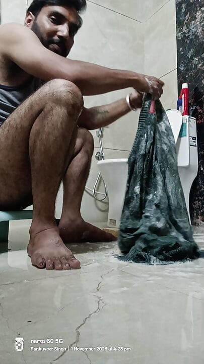 Indian desi boy show shower  time